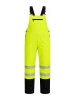 Hi-Vis Bib Overall Reflective Work Overalls Adjustable Suspenders