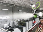 Adiabatic humidification system