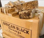 Shea butter, coconut oil,African black soap