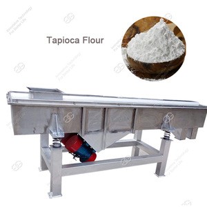 0.8Kw Gyratory Compost Tapioca Flour Sieving Machine Aggregate Screener