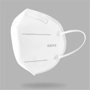 CE FDA 4 Ply Foldable Disposable Comfort Earloop KN95 Face Mask with Double Meltblown Filter
