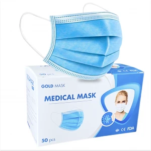 Medical Mask Level IIR BFE >= 99% FDA, CE