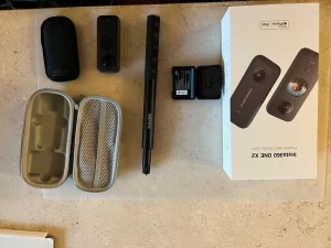 Insta360 ONE X2 360 Camera Bundle Includes Extra Battery, Charger