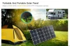 Portable Folding 110W 18V Solar Blanket for Powerbank, Laptop, Cellphones