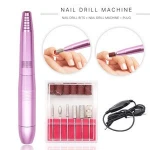1 Set Electric Nail Drill Pen Manicure Machine Portable Nail File Drill Grinder Manicure Pedicure Tools Nail Art Tools