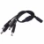 Import 1 to 4 connection wire with DC connectors  Power Connector Adapter Cable Pigtail Plug Wire from China