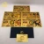 10 Designs Cute Animals Pikachu Ticket Gold Souvenir Banknote Japan Anime Souvenir gifts and collection cards For Commemorate