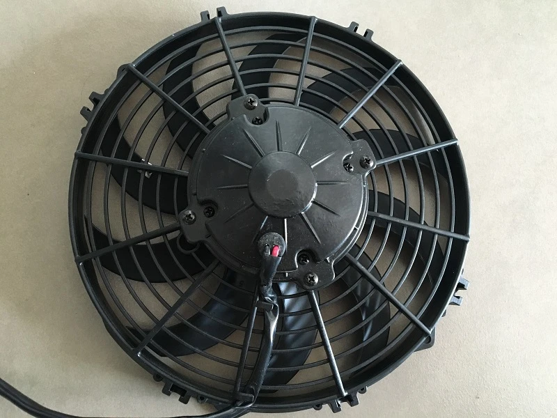 10 inch 140W high air flow dc radiator fan brushless dc fan