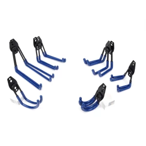 10 pack blue utility multifunctional buddy wall hooks for garage hanger