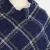 100% chenille  knitted shawl Plaid pattern Women&#x27;s Winter shawl poncho