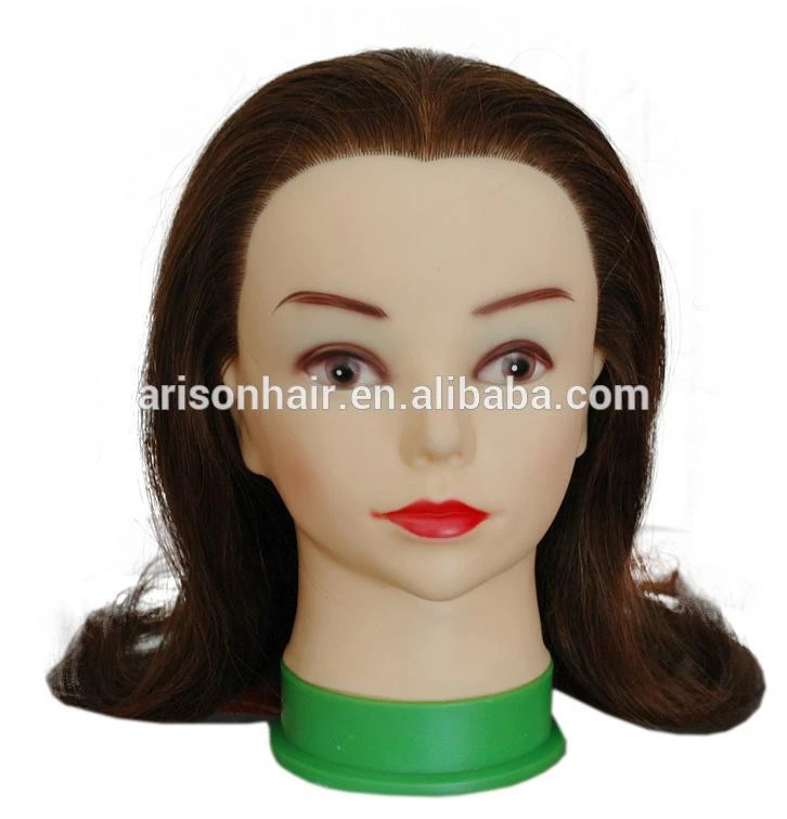 100% mannequin head/hairdresser mannequin head/ hairdressers styling head cheap price