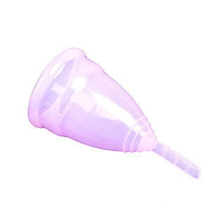 100% silicone medical menstrual cups for female