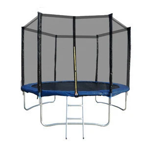 10FT quality sport trampoline with safety enclosure