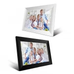 10" wifi digital photo frame wholesale 3D IPS advertising media video player power adapter