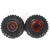 Import 1/10 1/8 Crawler RC Car Refit Upgrade Accessories Parts 2.2in Metal Wheel hub Wheels 12mm Adapter Climbing Tire Tires 123mm*60mm from China