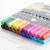 Import 12 Colors Art Markers Dual Tips Coloring Brush Marker Fineliner Color Pen, Water Based Marker for Calligraphy Drawing Sketching from China