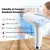 Import 1200w mini foldable travel fabric handheld iron portable clothes garment Steamer from China