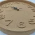 Import 12.4&quot; fancy molded 3d wall clock  wooden decorative cork clock  creative office clock from China