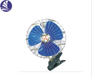 12V 7W Mini Dual car auto fans/4inch electric fan with clamp with speed control for car/outdoor