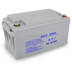 12V55AH lead-acid Solar GEL AGM battery