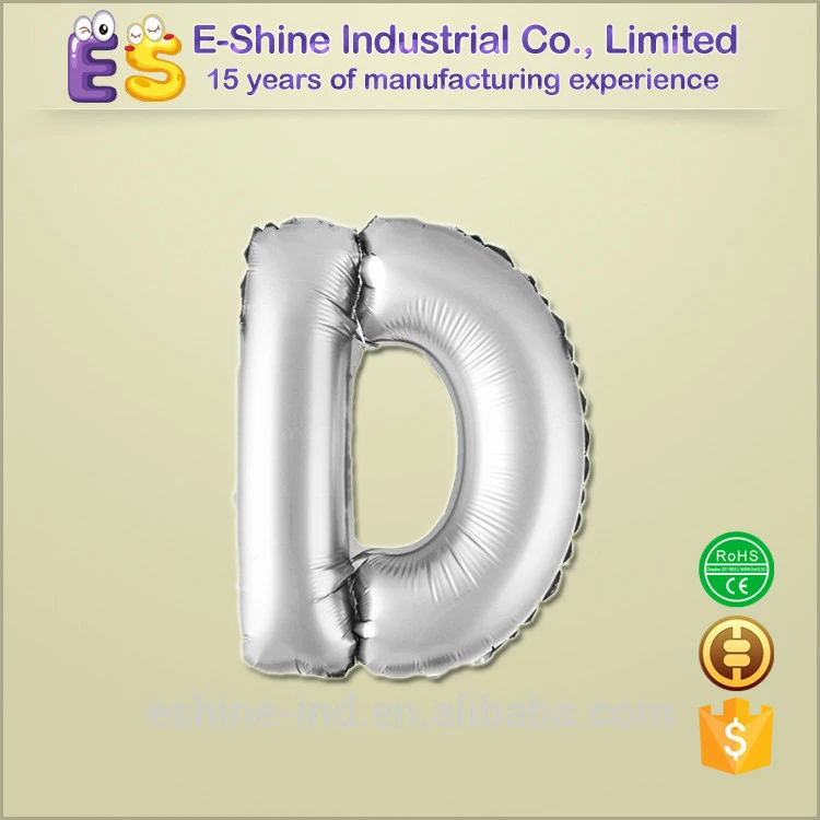 16 inch silver letter party wedding occssion decoration supply