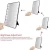Import 16 LED light up vanity wall mirror / stand up makeup mirror from China