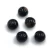 Import 16MM And 25MM Solid Black Glass Marbles from China