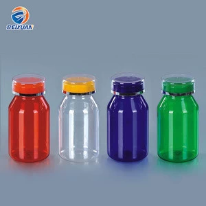 175ml Pet Plastic Capsule Bottle With Screw Cap Medicine Pill Bottle