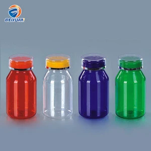 175ml Pet Plastic Capsule Bottle With Screw Cap Medicine Pill Bottle