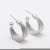 Import 18k Real Gold Plated High Quality Fashion Trendy Women Jewelry Wire Big Hoop Earrings from China