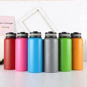 18oz,32oz 40oz double wall stainless steel flask vacuum insulated flask with handle
