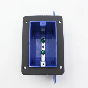 1Gang Non Metallic Sheathed Sheathed Cable Plastic Outlet Box Gasket Airtight Receptacle Switch Box Airtight Plastic Device Box