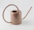Import 1L 1.4L colorful powder coated floral plant pot galvanized metal long neck spout watering can garden plant watering can from China