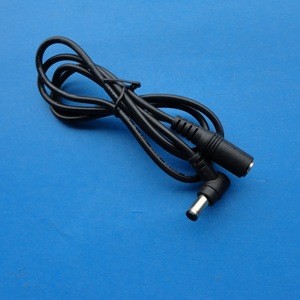 1m black dc 24v power cable with 303 switch 5.5*2.1mm