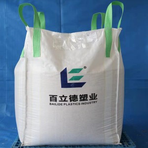 1ton Big Bag High Quality Jumbo Bag 1.5ton FIBC Super Sack PP Bulk Bag for Sand &amp; Topsoil with Standard Loops