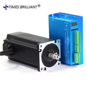 2 phase 12Nm step motor Nema 34  Close Loop motor in suit with driver HBS86H stepper motor cnc kit