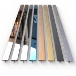 201 304  stainless steel furniture tile trim stainless steel t profile brass furniture trim