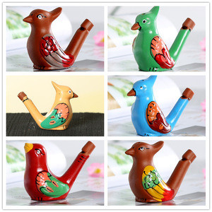 2017 Hot Wholesale Promotion item CE china Water Ceramic Bird Whistle for Kids