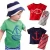 Import 2017 Summer Kids Clothes Sets Pirate Ship Cartoon Printed T-Shirt+ Stripe Pant Kids Boy Clothing 2 PCS Set from China