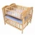 Import 2018 Antique Wood Baby Crib bedromm furniture from China