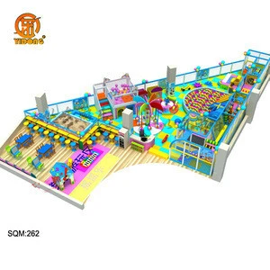 2018 hot sale 200-500sqm colorful kids indoor soft play center amusement equipment for toddlers