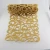Import 2018 new design laser cut 3mm thick golden felt table runner for tableware placemat from China