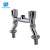 Import 2018 New fashion commercial kitchen chrome pre rinse kaiping tap faucet with pull out sprayer head accessories from China