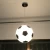 Import 2018 new style hotel restaurant home decorative 7 colors changing modern football led pendant lighting with remote control from China