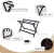 2020 Best Quality New hotel bedroom wood modern design luggage rack