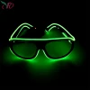 2020 Hot Products Battery Build In El Glasses Glow In The Dark Led Glasses For Party Usb Rechargeable