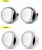 Import 2020 hot sale 2pcs car blind spot mirror 360 rotary compact rear view mirror from China