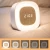 Import 2020 Hot Selling Desk Table Digital LED Clock Alarm Mini Cheap Home Office Students Night Light Clock from China