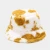 Import 2020 New Hot Sale Dairy Cow Hats Warm Soft Outdoor Fisherman Cap Winter Leopard Print Plush Bucket Hat from China