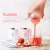 Import 2020 Personal Size Rechargeable Smoothie Mini Hand Portable 4 blades USB portable blender from China